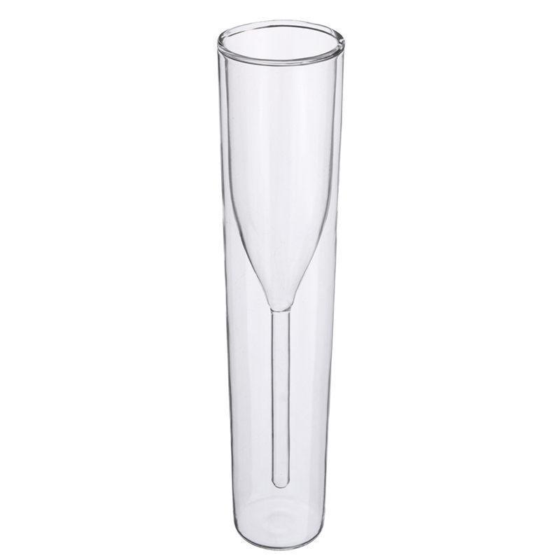 Double Wall Glass Champagne Flutes Goblet Whisky Bubble Wine Tulip Tail Wedding Party Glasses Cup Toasting Cups Thule Copo