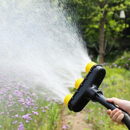Sprinkler Sprayer Nozzle High-Strength Weather-Resistant Large Flow Rate Ergonomic Anti-Slip Handle Multi-nozzle Water Sprayer