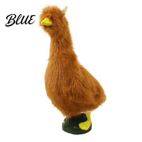 Highland Cow Outfit for Porch Goose Animal Clothing 23 Inch Goose Decorative Outfit Creative DIY Dress Up Kit Costume Yard And Garden Seasonal Lawn