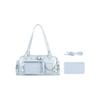 New Y2k Star Chain Ita Bag Cute Girl Comic Exhibition Transparent Shoulder Bag Large Capacity Crossbody Bag DIY Display Handbags