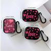 Romantisches Rosa Herz Muster Kopfhörerhülle Cover Case Für Airpods Pro 3 4 1 Pro2 Pro3 2