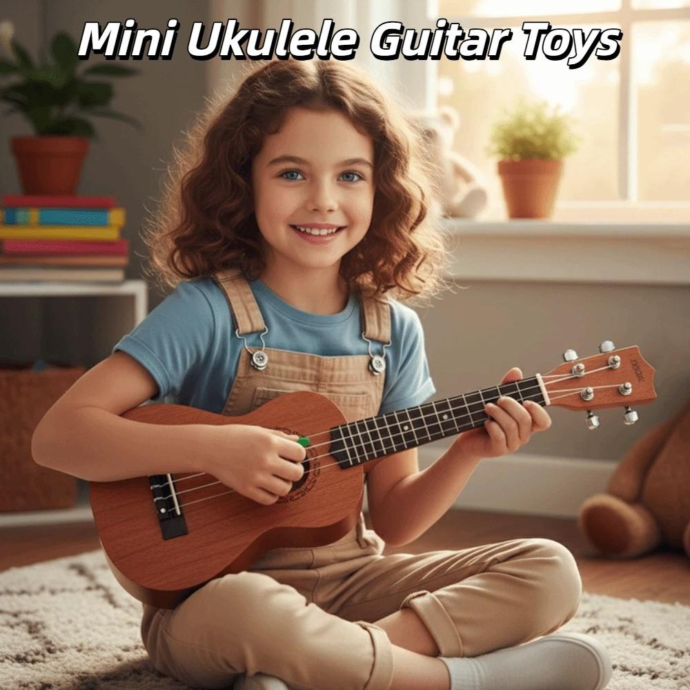 Edukacyjne Symulacyjne Ukulele Zabawka 4 Struny Dziecięce Zabawki Muzyczne Zabawki dla Dzieci