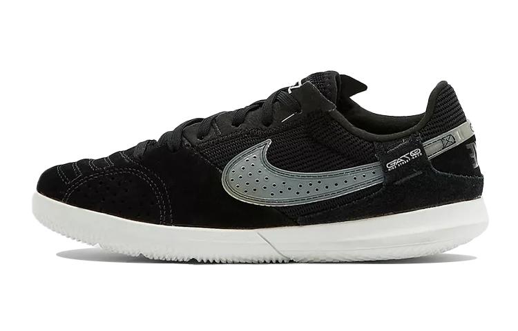 Nike Streetgato Slip Resistant Cushioning Abrasion Resistant Low top Soccer Shoes Black Kids  DH7723-010 36