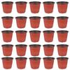 50 Pcs Large Plastic Flower Pots Seedling Starter Nursery Planter Containers Succulent Potting Garden Supplies Durable PP