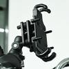 Bike Phone Mount Shock Absorber Anti-Shake Motorcycle Mobile Phone Holder Bike Handlebars Phone Stand GPS Support Bracket
