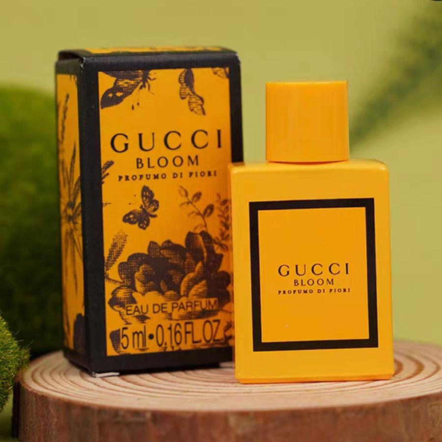 Gucci Bloom Profumo Di Fiori Eau De Parfum 5ml Miniature - Women's Luxury Floral Fragrance Sample