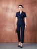 Women's Summer Short-Sleeved Professional Suit - High-End Formal Wear for Interviews and Commute