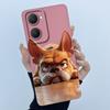 For Vivo Y03 Y03T Y18 Y18E Y18S Y17S Y28S Y02 Y02A Y02T Lovely Cartoon Matte Liquid Soft Silicone Camera Protection Cover Case
