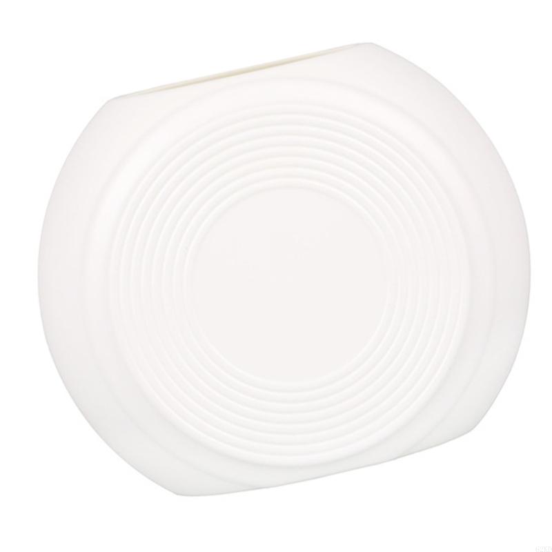 62KD Wide Mouth Plastic Vases for Tiny Flower Home Living Room Desktop Decoration