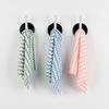 Absorbent Coral Fleece Wavy Dishcloth - Non-Stick, Thickened Kitchen Towel