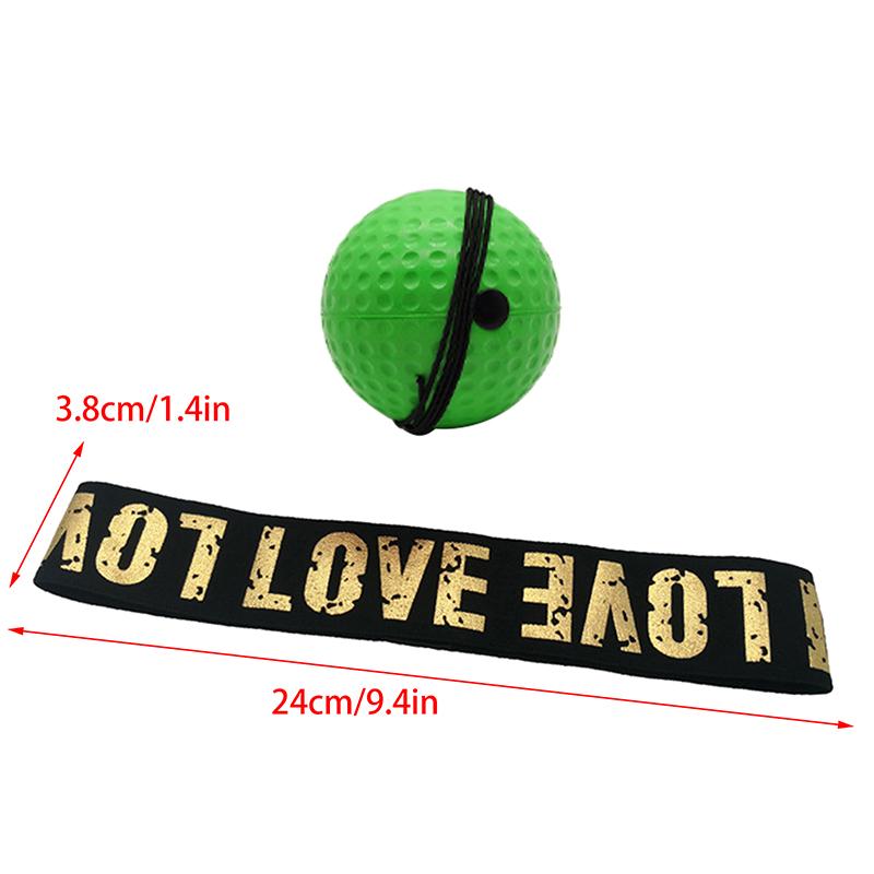 Speed Ball Head-Mounted PU Punch Ball for Boxing MMA Sanda Muay Thai Fitness Training