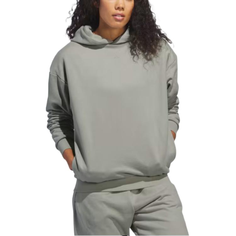 adidas Colecția 2024 Capitolul 01 Hanorac Pulover de Baschet Unisex Topuri Sesame IN7707