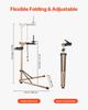 Bike Repair Stand 110 lb Adjustable Bicycle Maintenance Rack with Tool Tray