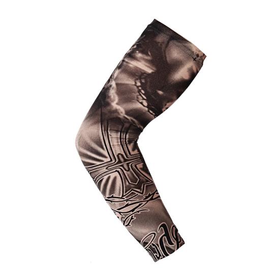 1 szt. Outdoor Anti-Sunlight Sport Tattoo Arm Sleeves Kolarstwo Piesze wycieczki Protect Cover