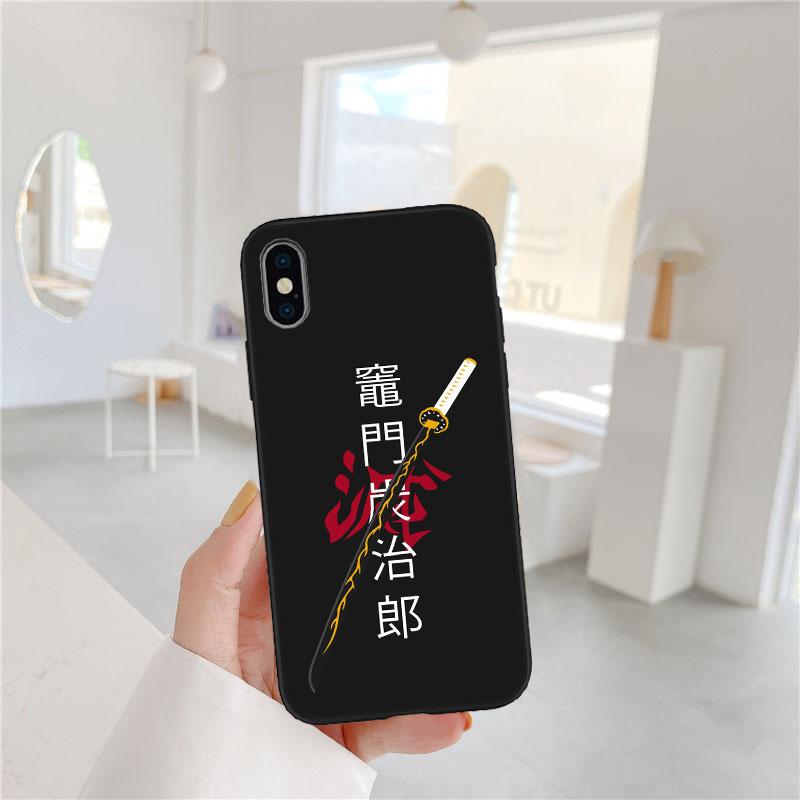 Demon Slayer Art New High-End Shell Phone Case for iPhone SE X XS XR 16E 11 17 Pro Max 8 7 6 6s Plus