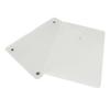Case for OS X Laptop Air 13.3in Transparent Waterproof Anti Impact Plastic Laptop Hard Shell for