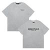 Fear of God T-shirt Oversize Essentials Stampa Lettere sul Retro Uomo Donna Cotone Puro Casual Manica Corta 3 Colori