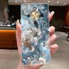 For Honor Magic 8 Lite Case Pretty Flower Butterfly Silicone Clear Back Cover Soft TPU Phone Case for Honor Magic8 Lite 5G Funda
