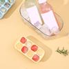 Mini Silicone Ice Cube Tray With Lid Reusable 8 Grids Ice Mold Kitchen Bar Tools Square Ice Cube Mould For Whisky Cold Drink