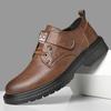 Men's Super Leather Soft Leather Low-top Martin Boots Men's Casual British Style Versatile Autumn Non-slip Shoes