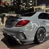 Mercedes-Benz C-Class W205 C63 Carbon Fiber Rear Lip IMP Style Diffuser Body Kit