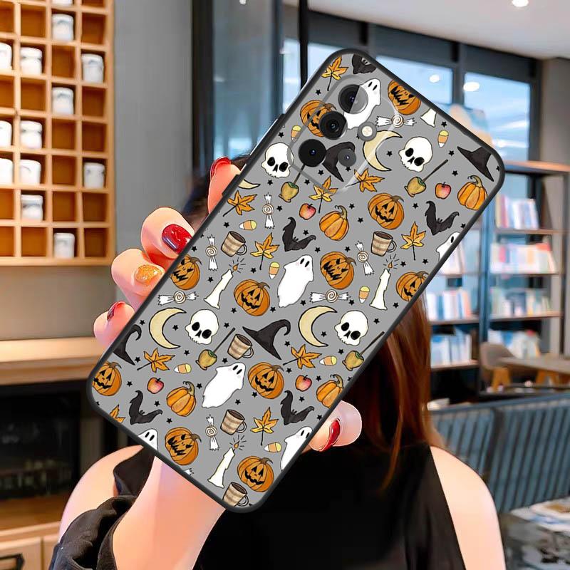 Halloween Pumpkin Horror Case For Samsung Galaxy A53 A56 A36 A06 A13 A32 A12 A22 A52 A35 A26 A16 A55 A15 A54 A34 A14