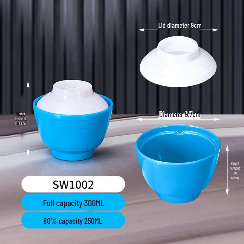 

Ru Han Thickened Melamine Soup Bowl Set