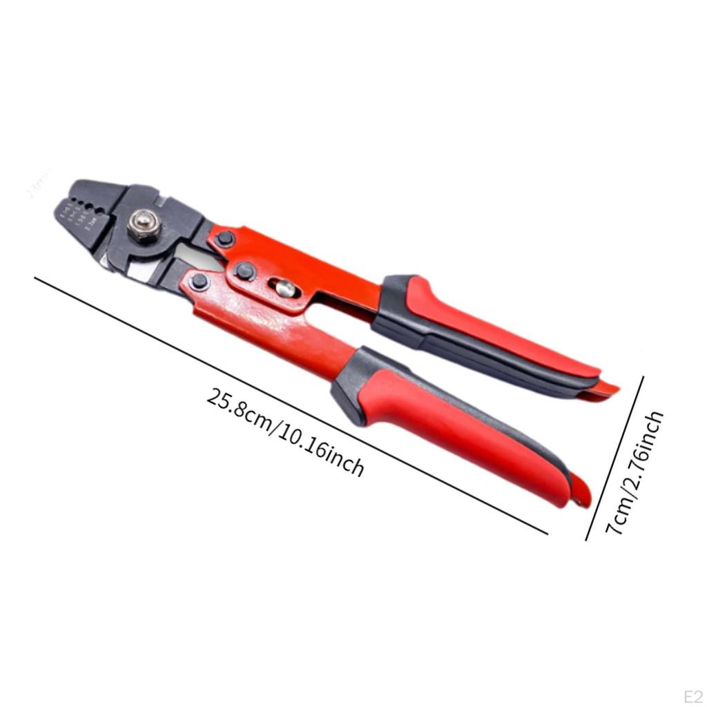 Angeln Crimpen Zangen Draht Crimper Werkzeug Rustprool Einfach zu Bedienen Cutter Zubehör für