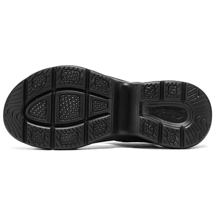 Skechers Casual Sandals Soft Comfortable Beach Sandals Women Sandals Black 163542-BBK