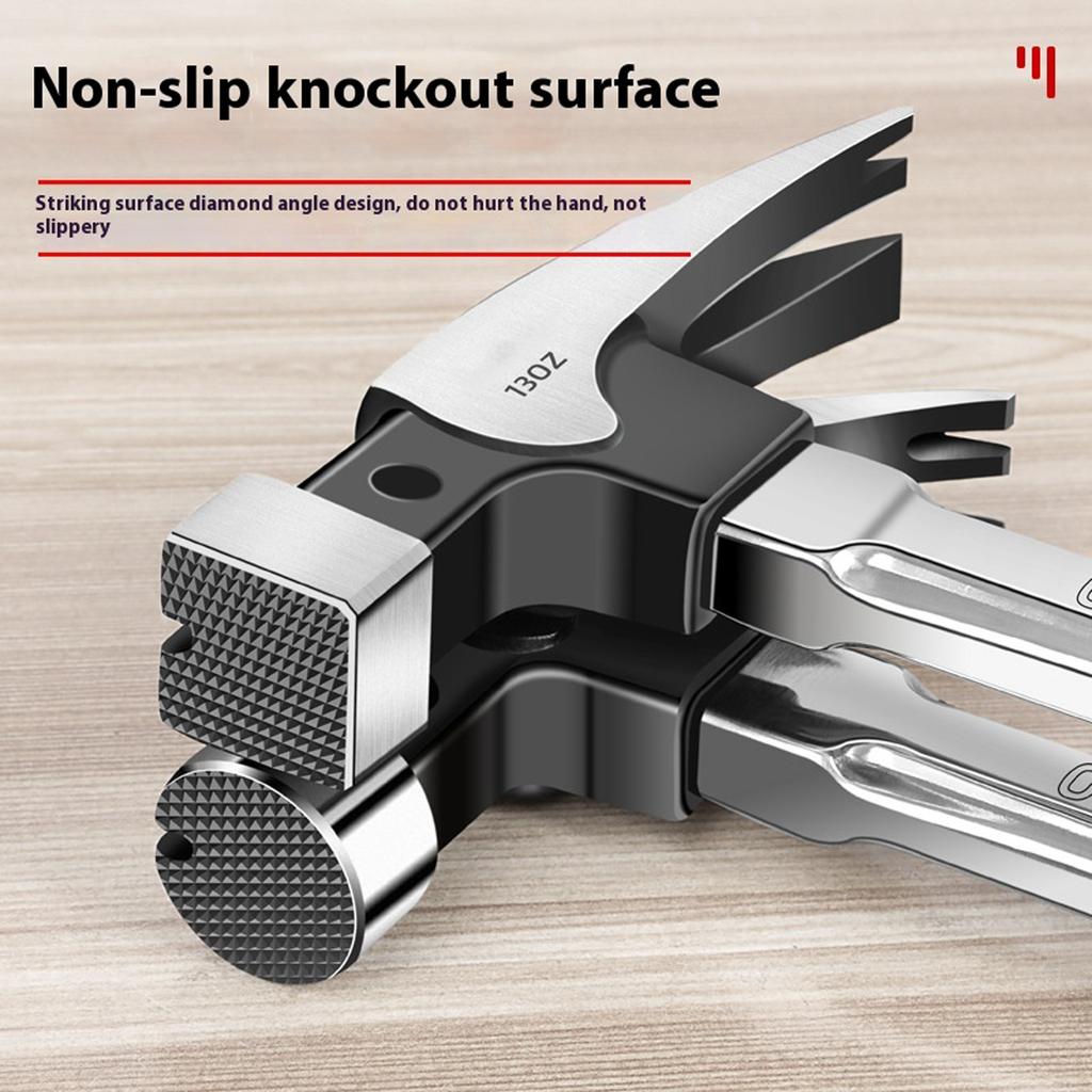 Reinforced Safety Claw Hammer Rusts Resistant Steel Construction Secure Nail Gripping System For Workshops Use Tool