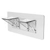 Strong No-Drill Multi-Functional Acrylic Hook with Child-Safety Buckle and Traceless Patch Storage Rack