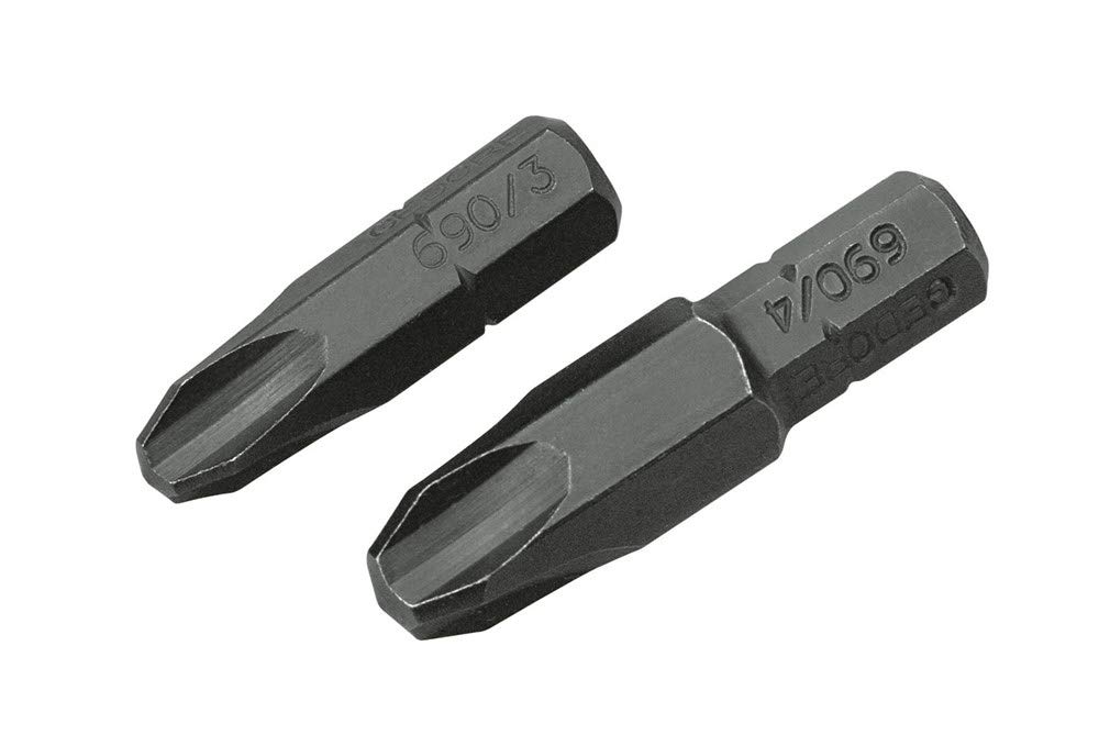 

GEDORE Screwdriver Bit 690 PH2 25mm 6541320 1/4