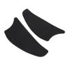 2 Pcs Rubber Tank Traction Pad Side Gas Knee Grip Protector Motorcycle Refitting Replacement for VERSYS1000Black