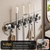 ZNMW Wall-Mounted Mop & Broom Holder