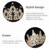 Gorgeous Baroque Queen Tiaras Sparkling Luxury Crystal Tiara Rhinestone Tiara  Bridal Celebration