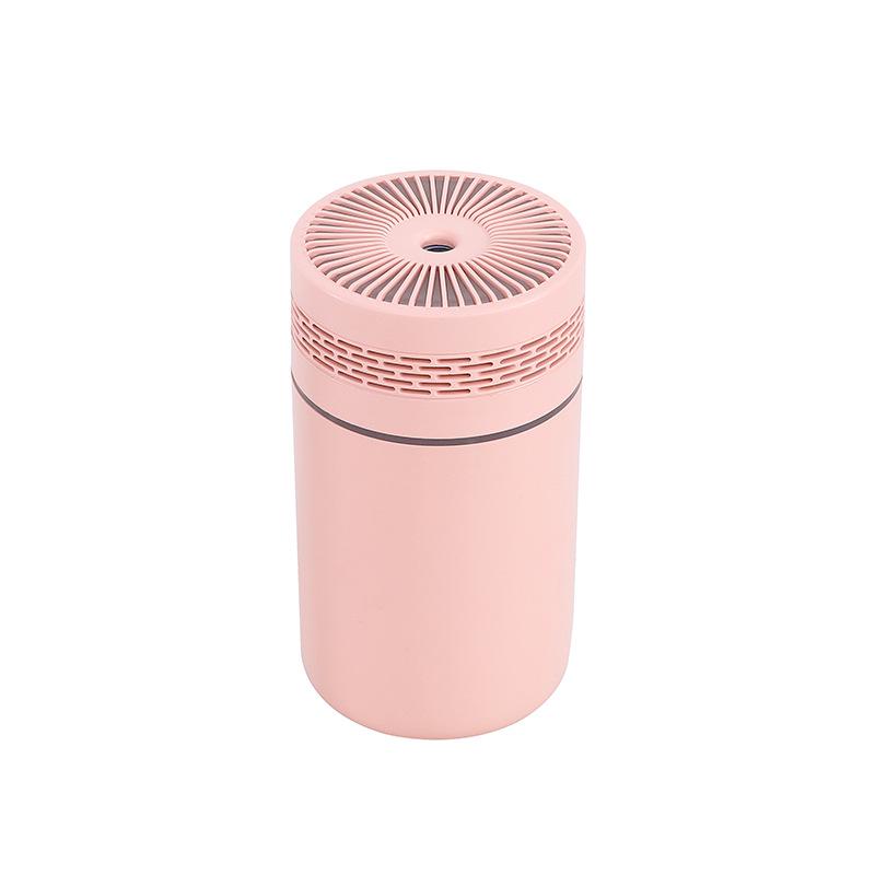 USB Portable Humidifier: Multi-Color Light, Large Mist, Home & Car Air Purifier