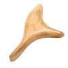 Triangle Body Wood Neck Shiatsu Reflexology Wooden Spa Therapy Massager Blood
