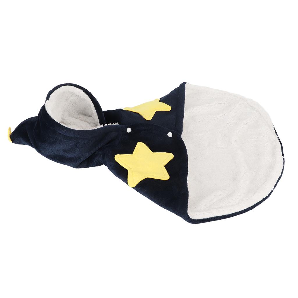 Haustier Kapenumhang Flanell Hautfreundlich Warm Haustier Kapuzenkostüm für Halloween Party Täglich L