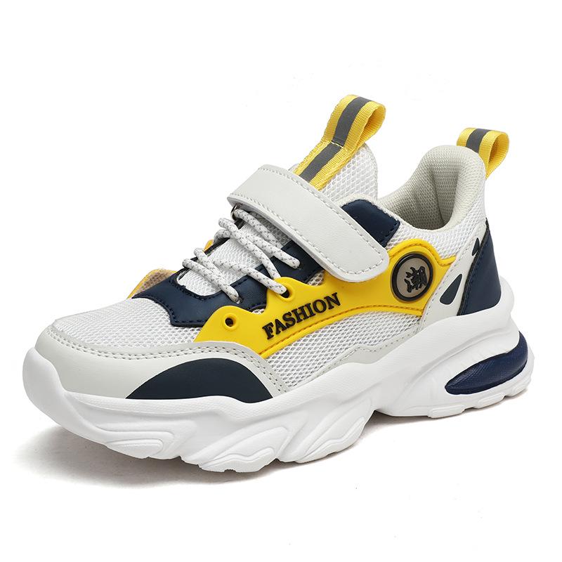 Kids' Sports Sneakers - Spring/Summer 2025 New Arrival - Mesh, Trendy, Mid-to-Large Boys' Sizes