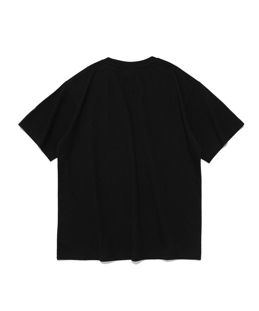 ROIDESROIS Script Logo Paris Short Sleeve T-Shirt (Black/Pink)