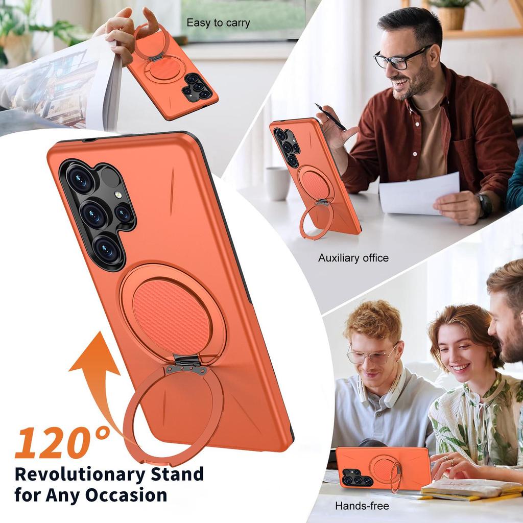 Invisible Samsung S25 Ultra Magnetic Phone Case for S24FE/S23, Compatible with A55/A14 Models