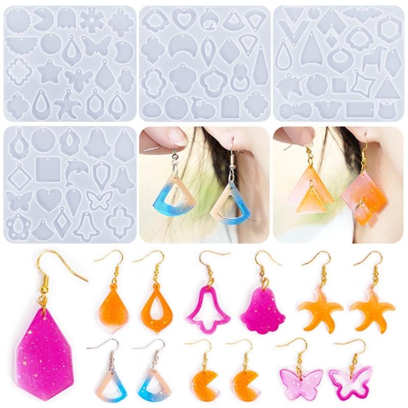 Unique Pendants Crafting Silicone Mold for DIY Enthusiasts Dainty Jewelry Pendant Mold Unique Handmade Accessory Mold