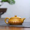210ml high-grade Yixing Zisha teapot famous handmade hexagonal teapot kettle Zisha tea set collection gift