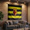 Wat-ford Football Crest Tapestry Playroom Tapestry, Accessories for Bedroom,Livingroom, dormitory Room Wall Decor Fan Birthday Gifts