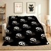 Ghostface Flannel Blanket Throw Blanket Soft Warm Sofa Bed Camping Home Decor Unique Christmas Gift C9211582