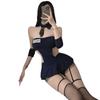 Sexy Lingerie Hot Policewoman Uniform Cosplay Stewardess Sexy Perspective Navy Seduction