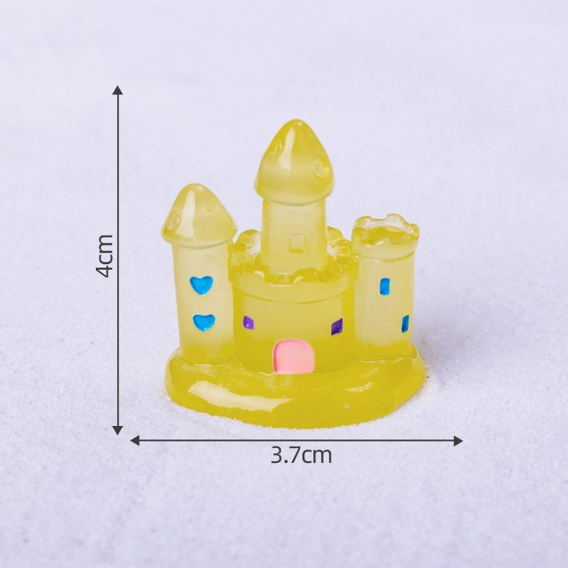 Dream Star Bright Moon Castle Small House Decorative AccessoriesMicro-landscape Small Ornaments