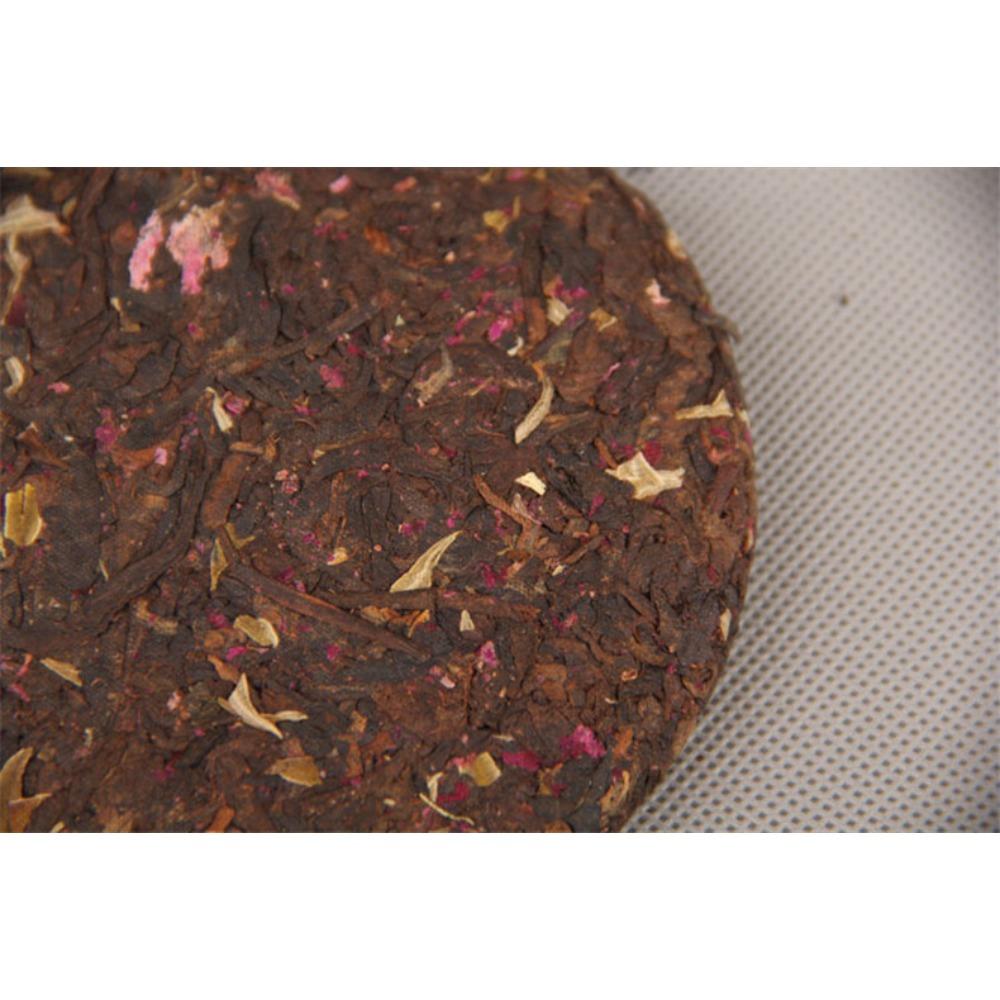 Organic Pu-erh Tea Slimming Rose Flavor Fermented 100g