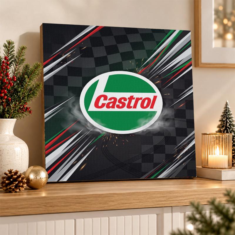 Castrol Diamond Painting Kit 5D Full Drill DIY Diamond Mosaic Wall Art Home Decor