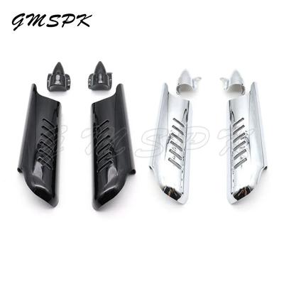 Motorcycle Lower Fork Leg Cover Guard Deflector Shield Fit for Harley Touring Road King Electra Glide FLHT FLH FLTR 2000-2013